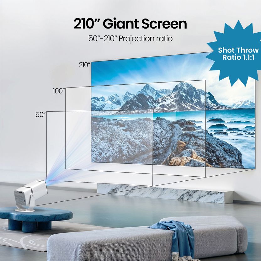Egate Atom 3X 9000 Lumen Projector - Image 8
