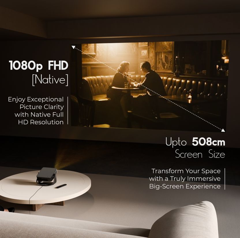 ZEBRONICS ZEB-SLP 7, ZEB-PIXAPLAY 78 Portable Projector - Image 2