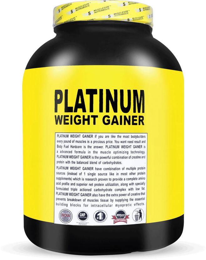 MUSCLE SIZE Platinum Weight Gainer 4.5 kg - Image 5