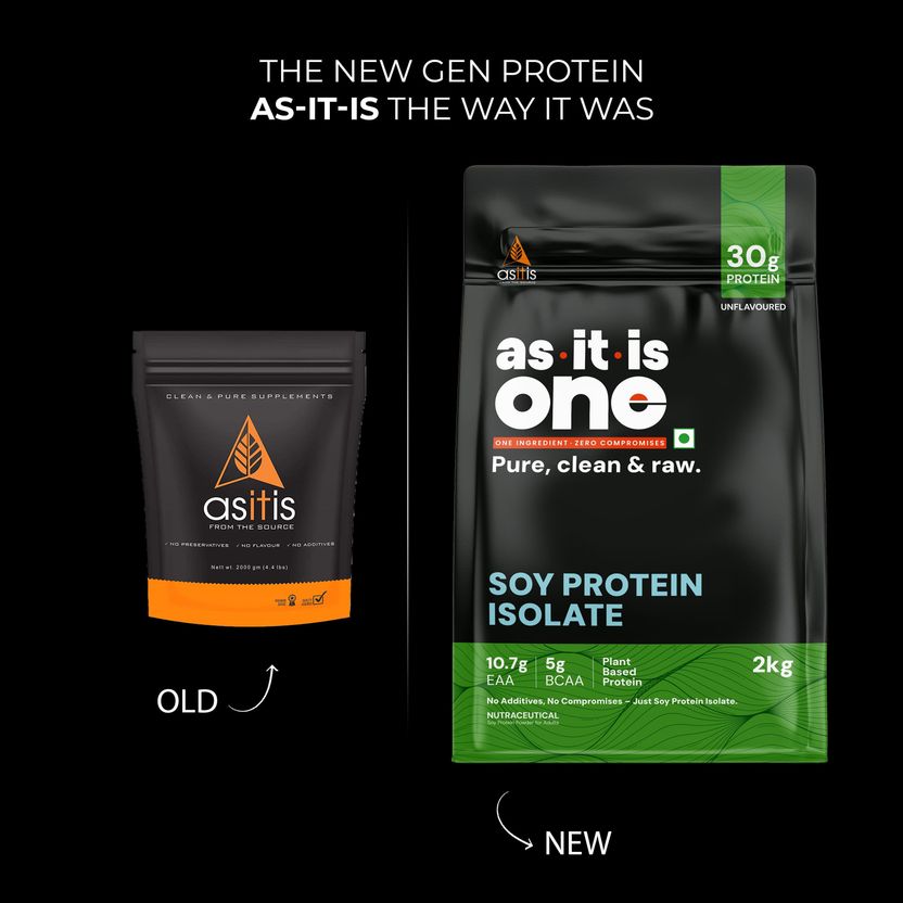 AS-IT-IS Soy Protein Isolate 2kg Unflavoured - Image 4