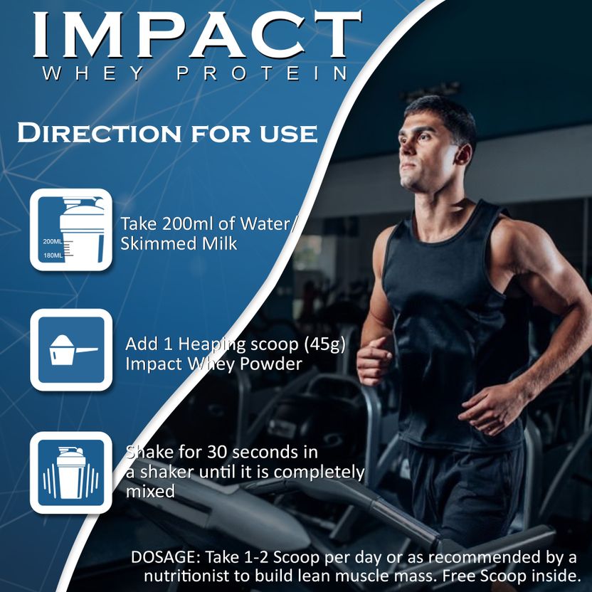 Nakpro Impact Whey Protein 1kg + 100g Creatine - Image 7