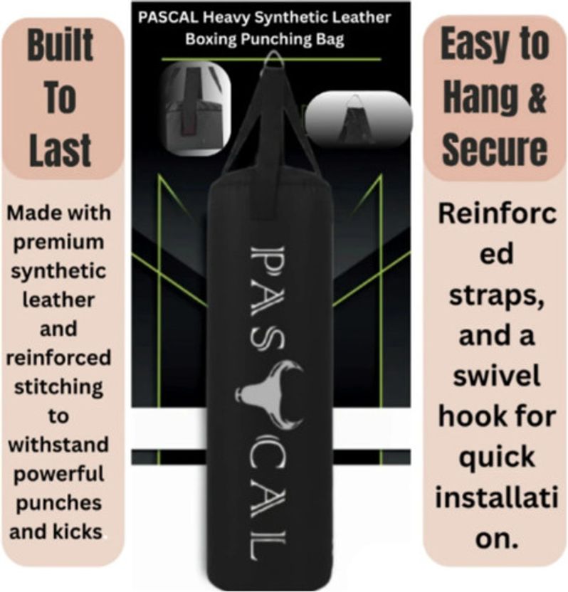 Pascal Heavy Boxing Bag Combo - Image 2