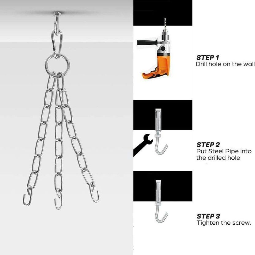 LYCAN Unfilled Heavy Premium SRF with Chain & Hand Wrap - Image 4