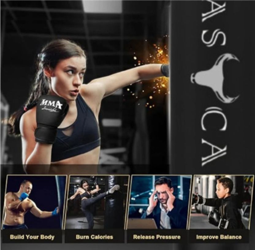 Pascal Heavy Boxing Bag Combo - Image 5