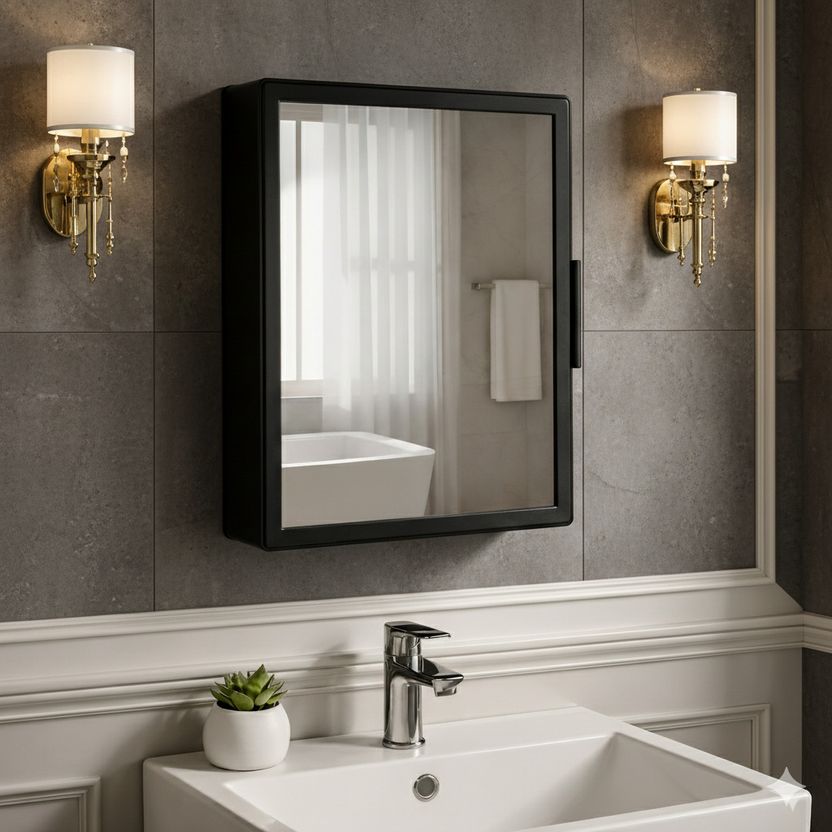 URBAN BMR ST BLACK Plastic Wall Shelf - Image 5