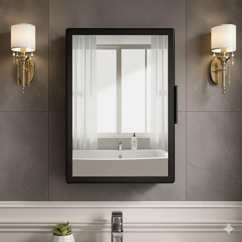 URBAN BMR ST BLACK Plastic Wall Shelf - Image 3