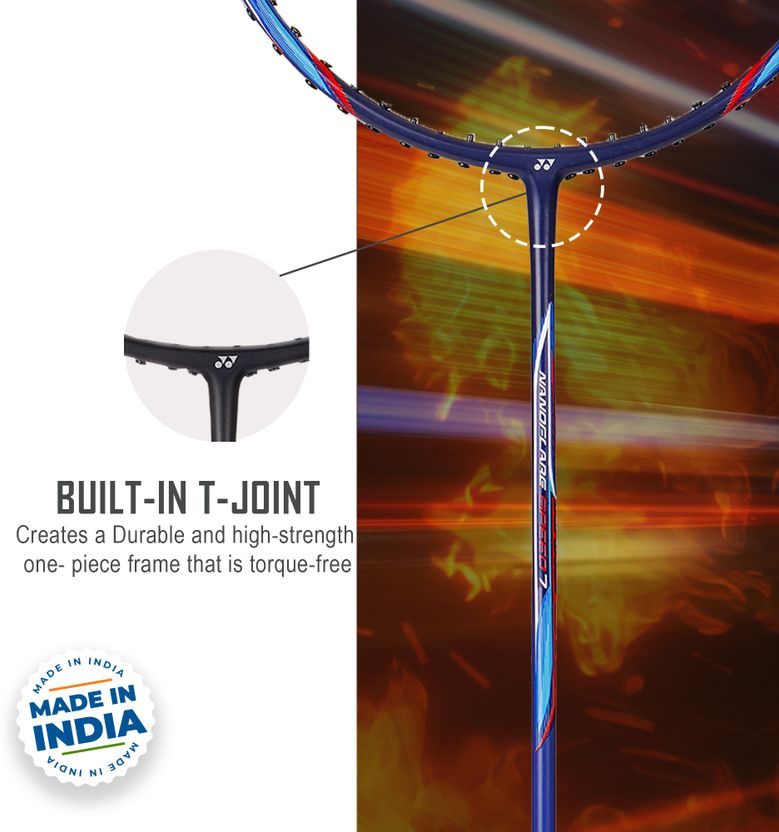 YONEX Nanoflare Speed 7 Blue Badminton Racquet - Image 5