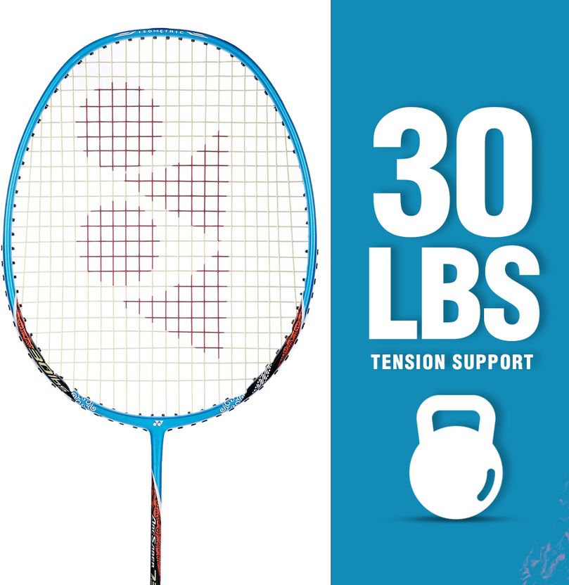 YONEX Arcsaber 73 Light Blue Badminton Racquet - Image 4