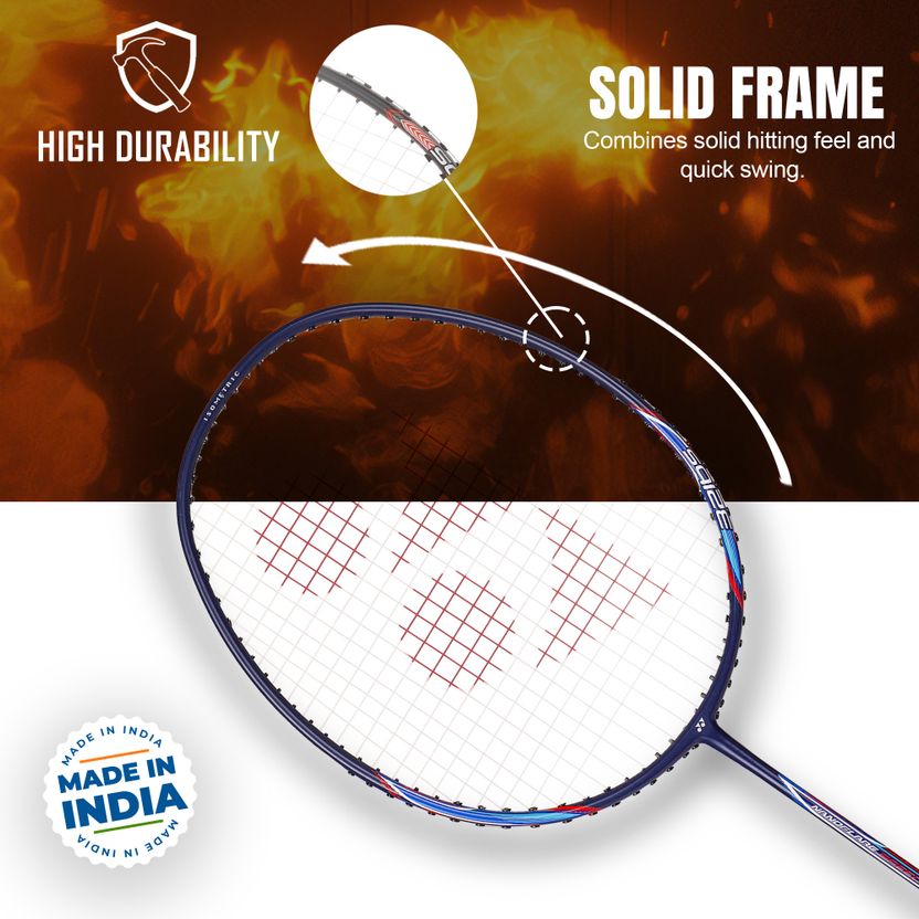 YONEX Nanoflare Speed 7 Blue Badminton Racquet - Image 6