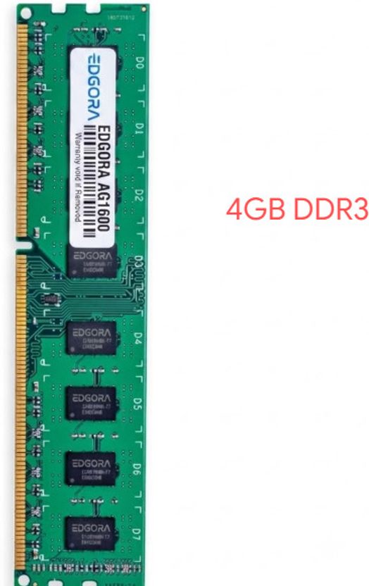 Edgora Black DDR3 4GB (Dual Channel) - Image 4