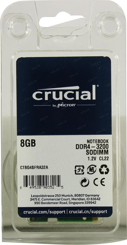 Crucial 3200Mhz Notebook 8GB RAM - Image 4