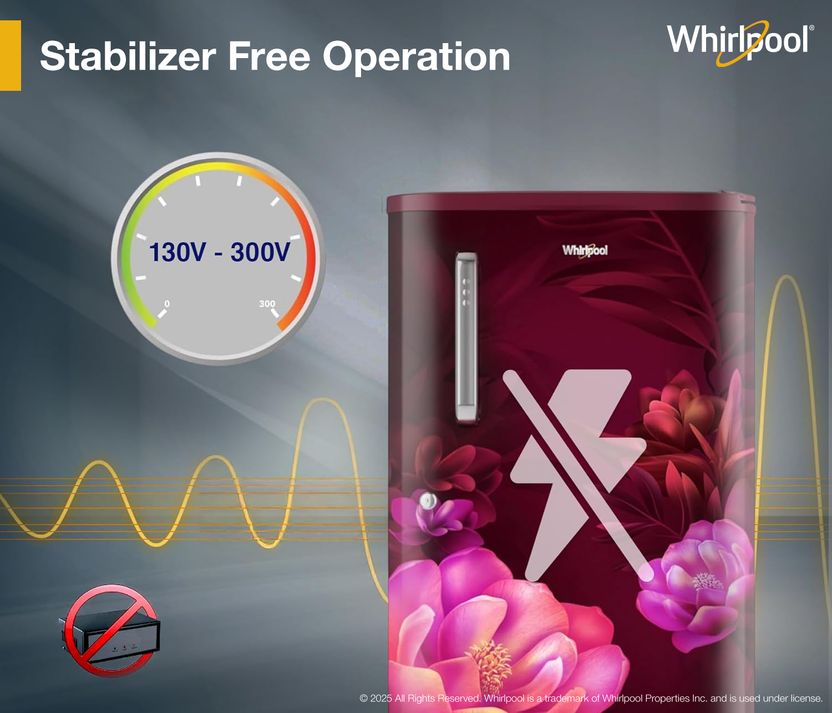 Whirlpool 184 L Direct Cool Single Door 2 Star Refrigerator with upto 9 hour cooling retention, fridge, (2026 Model) Online at Best Price in India - Image 9