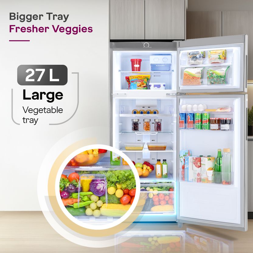 Godrej 223 L Frost Free Double Door 3 Star Refrigerator - Image 6