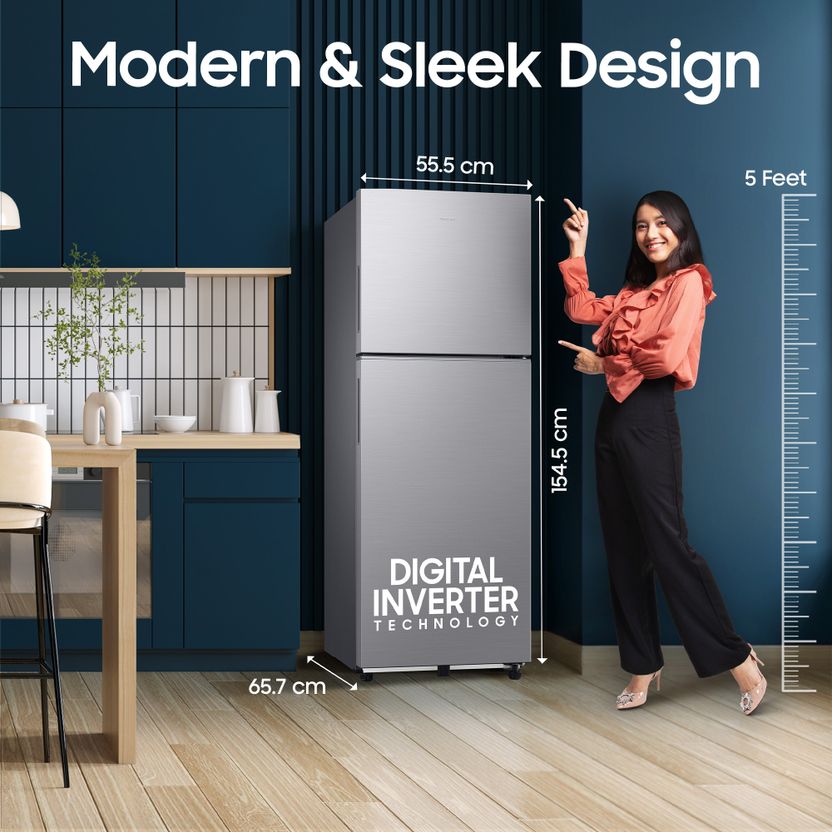 Samsung 236 L Frost Free Double Door Refrigerator - Image 2