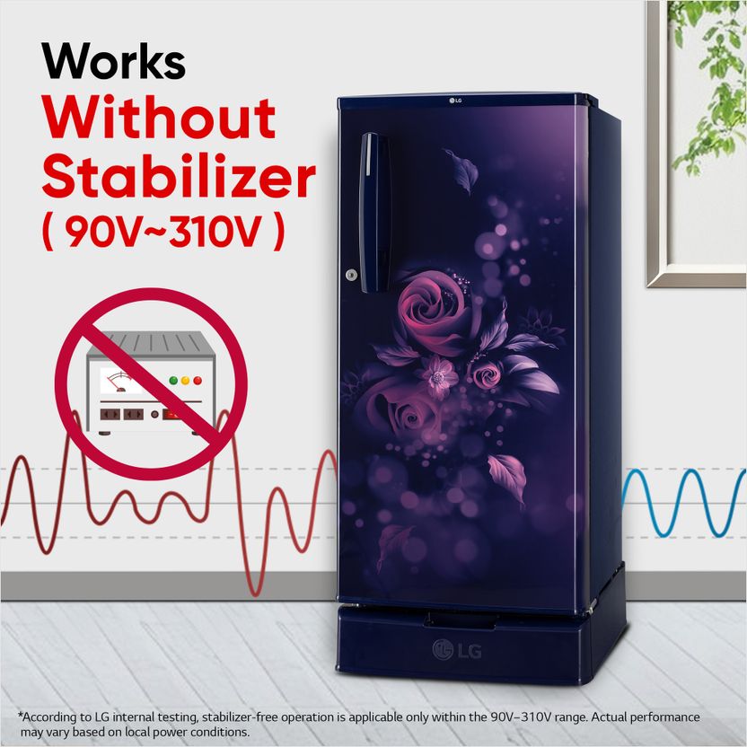 LG 185 L Direct Cool Single Door Refrigerator - Image 7