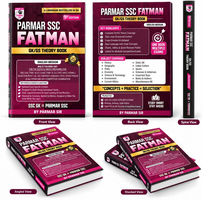 PARMAR SSC FATMAN GK/GS Theory Book 2nd Edition English - Image 2