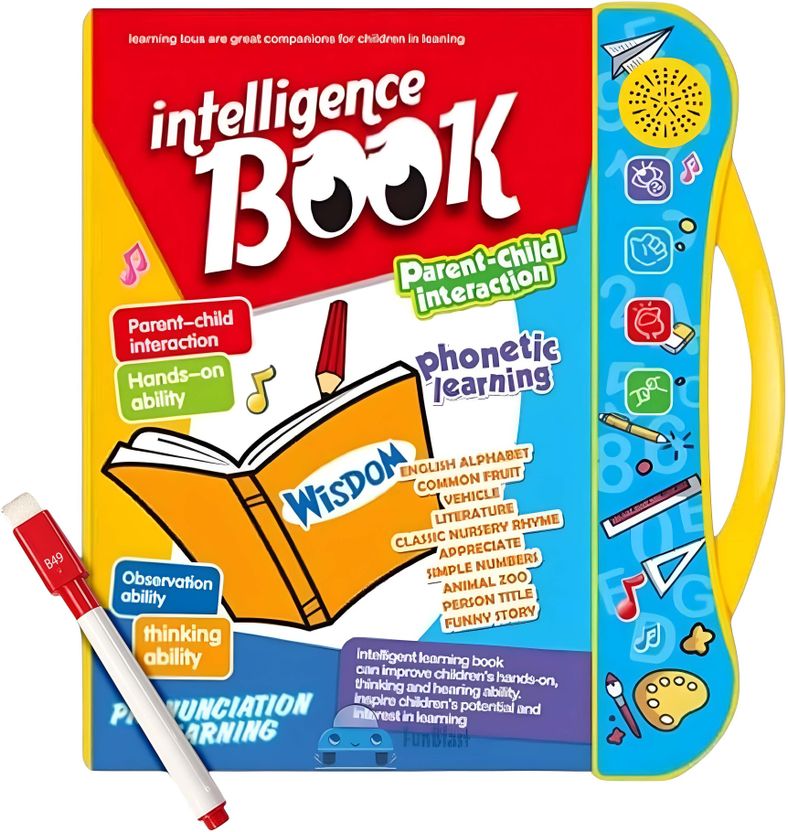 Intelligence Book For Children, English Letters & Words Learning...more - Image 2