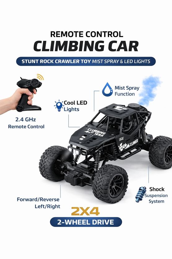 APJ Remote Control RC Drift Rock Crawler Car Toy - Image 2