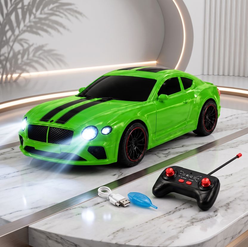 Pick N Nick Toys Bentley Green R/C Car - Image 1
