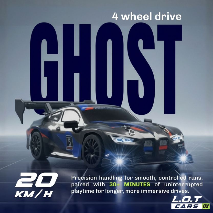 L.O.T Ghost RC Drifting Car 20Kmph 2.4Ghz - Image 2
