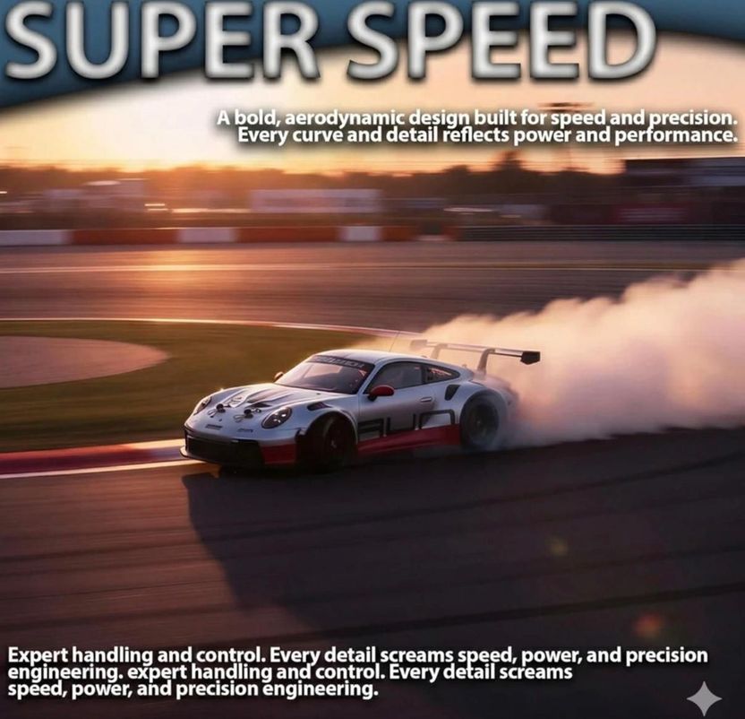ETYMOCA RC Drift 1:24 Scale 4WD 2.4GHz - Image 3