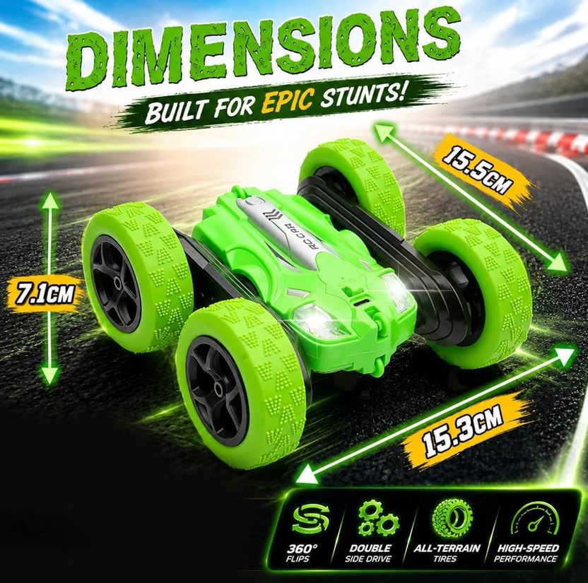 Xcillince 4-Wheel Drive Double-Sided Racing Vehicle - Image 3