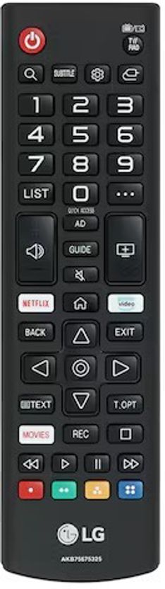 LG TV Remote Controller Black - Image 2