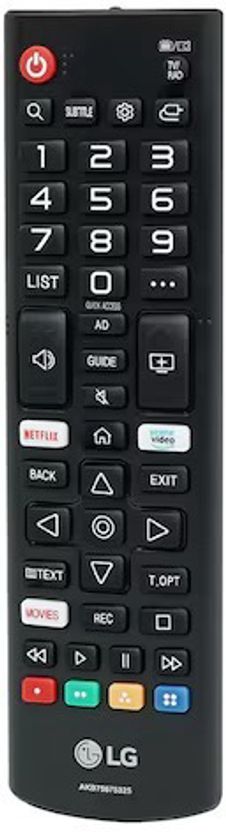 LG TV Remote Controller Black - Image 1