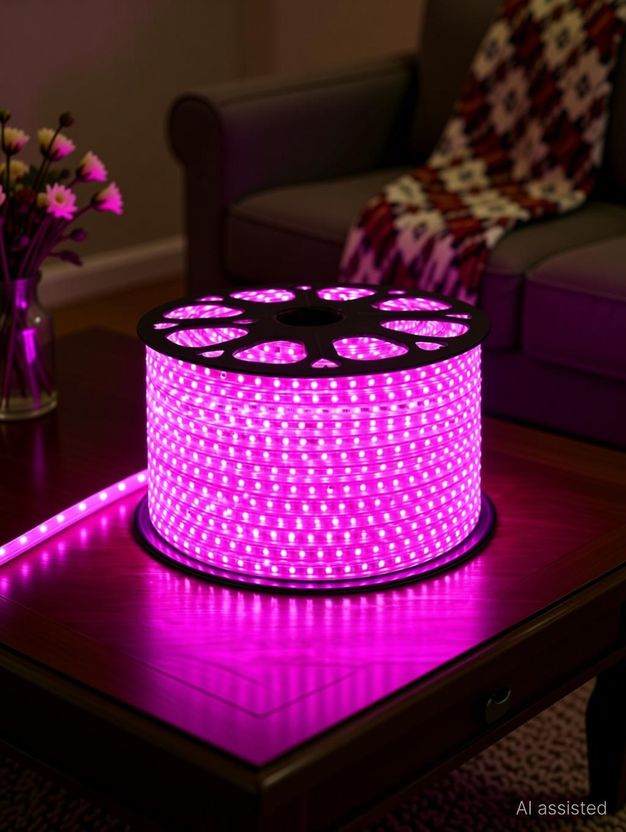 spark world 1200 LEDs 5m White Steady Strip Lights - Image 9