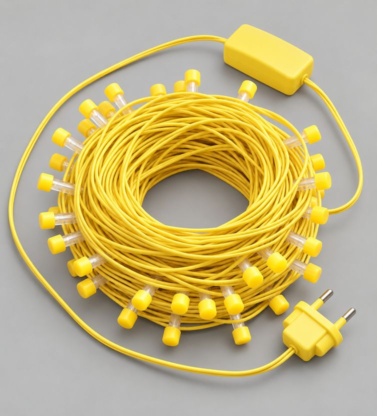 Telca 40 LEDs 11m Gold Ball Rice Lights Pack of 1 - Image 6