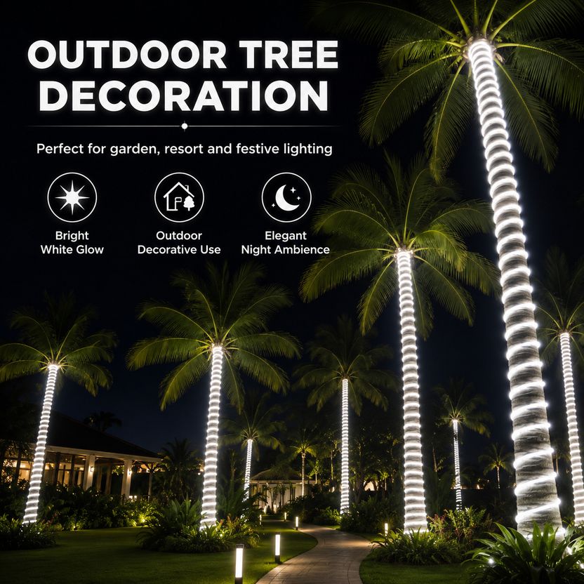 spark world 1200 LEDs 5m White Steady Strip Lights - Image 4