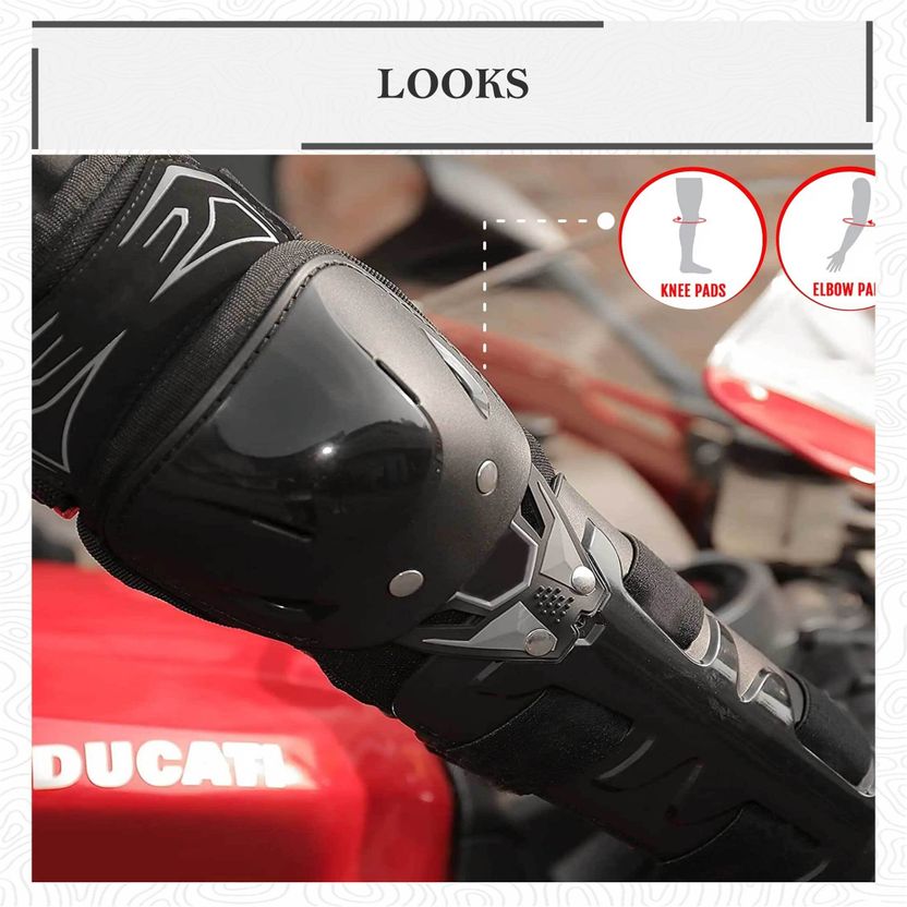 Allowing Flexible Breathable Elbow & Knee Guard - Image 4
