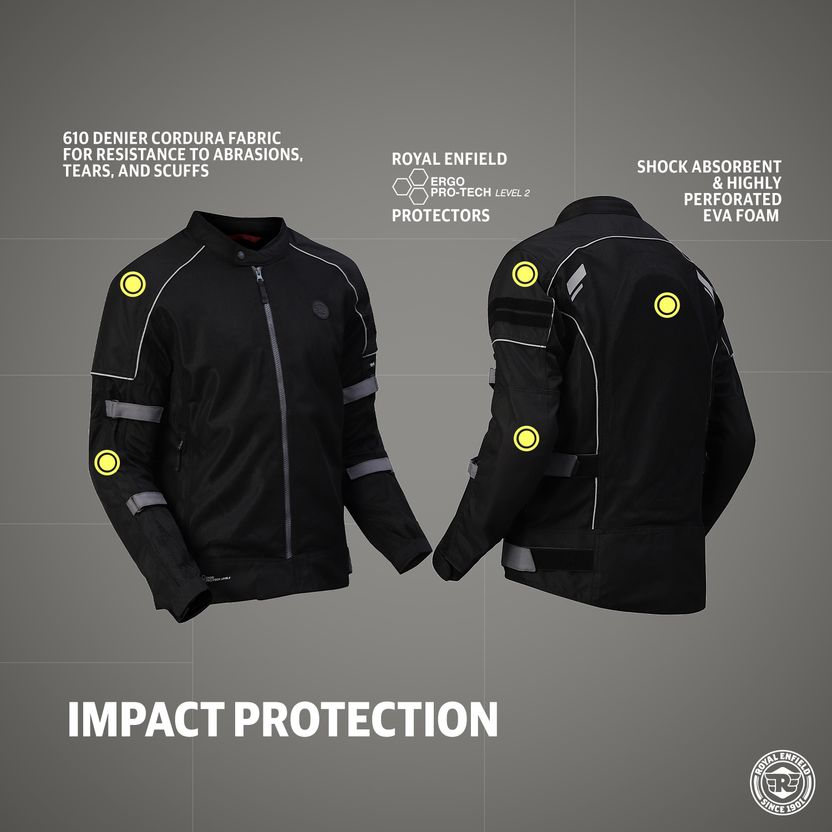 Royal Enfield Streetwind V3 Jacket (Black, M) - Image 7