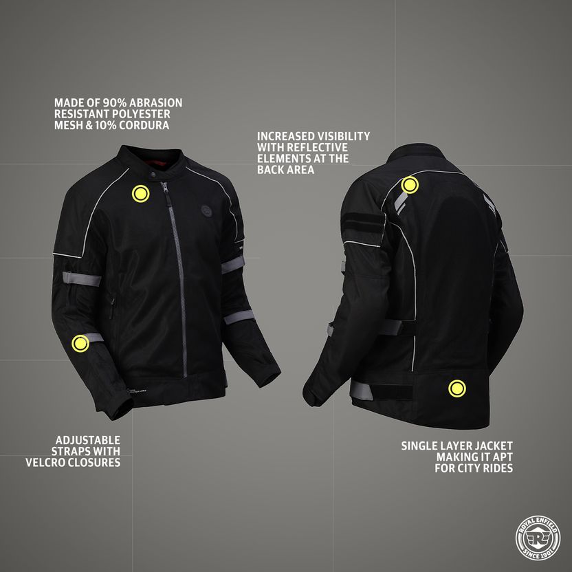Royal Enfield Streetwind V3 Jacket (Black, M) - Image 6