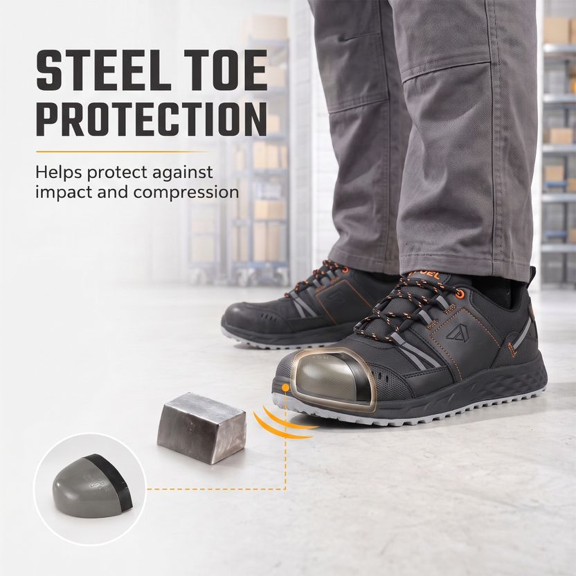 Fuel Steel Toe Synthetic Safety Shoe - Image 4