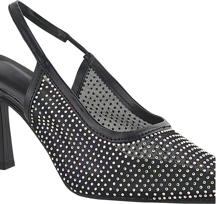 SELFIEE Women Heels Sandal Black 5 - Image 5