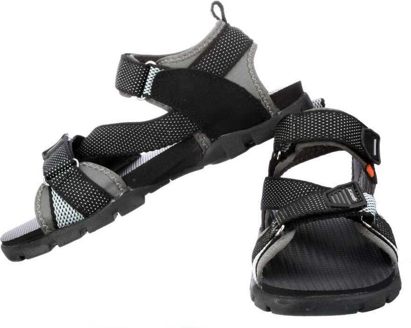 Sparx Men SS 105 Sports Sandal, Grey, Black, 7 - Image 3