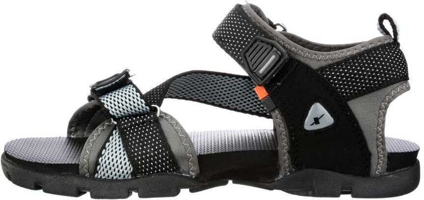 Sparx Men SS 105 Sports Sandal, Grey, Black, 7 - Image 2