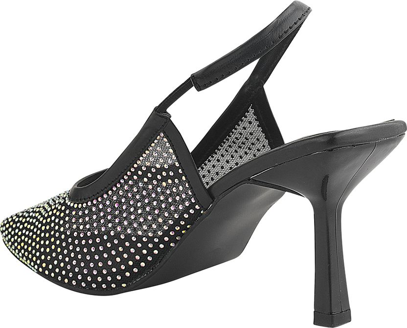 SELFIEE Women Heels Sandal Black 5 - Image 4