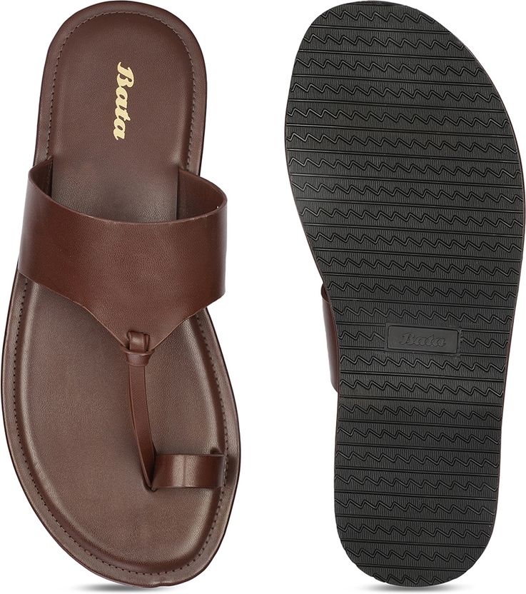 Bata Men Sandal Brown 9 - Image 5
