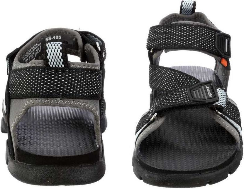 Sparx Men SS 105 Sports Sandal, Grey, Black, 7 - Image 4