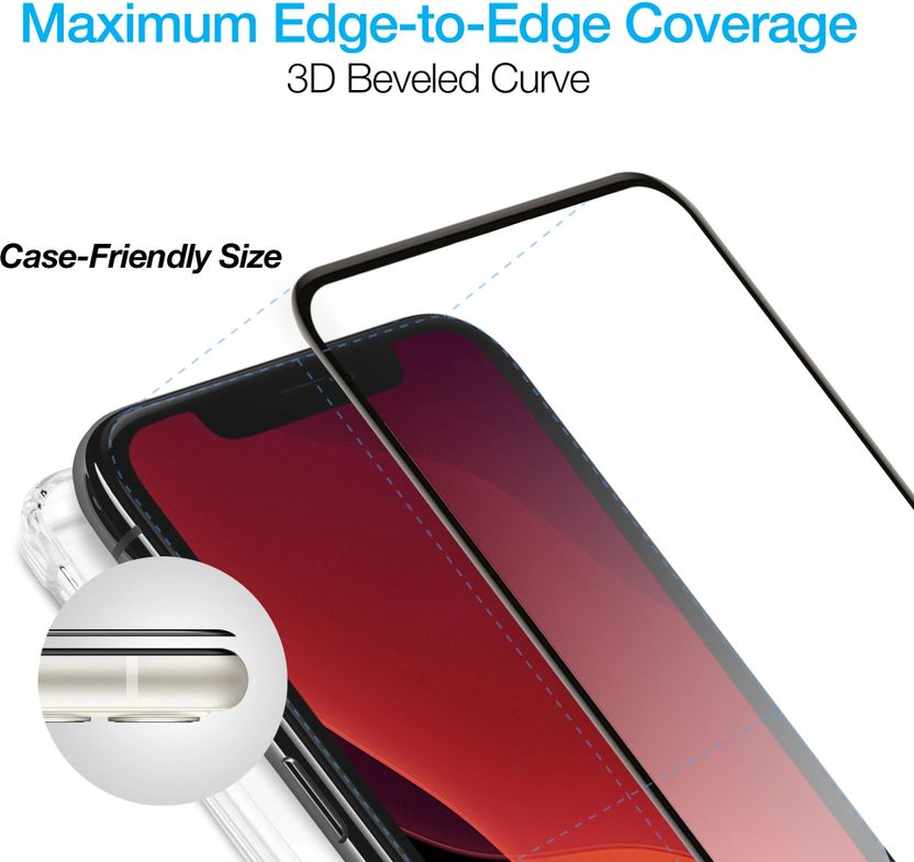 MS-Shield Tempered Glass for Xiaomi 11i Pack of 1 - Image 3