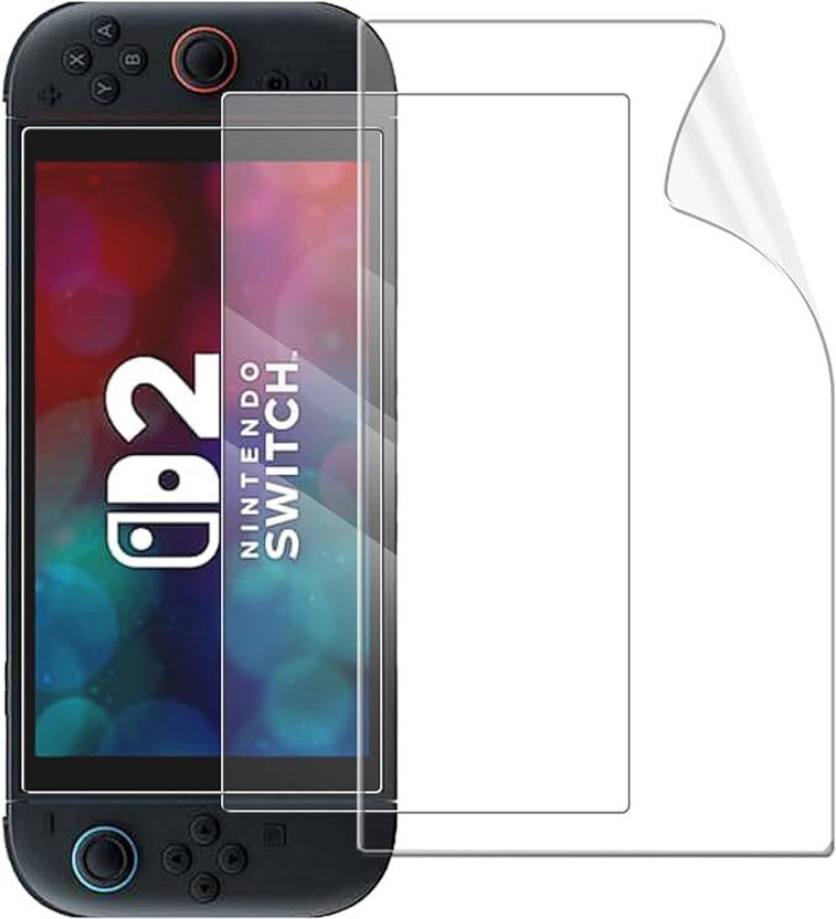 Saco Screen Guard for Nintendo Switch 2 (7.9-inch) – Glossy Finish, Paper Like (Hydrogel), Self-Healing