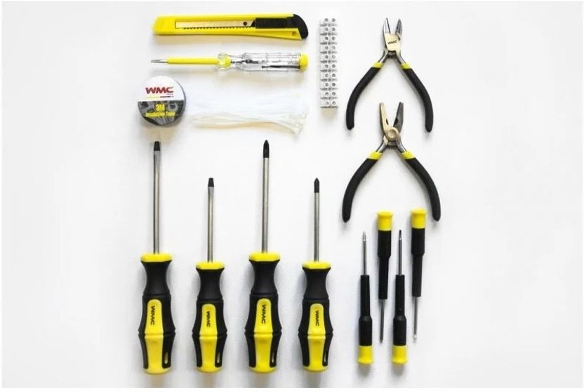 WMC 47 Pcs Tool Kit with Electric Screwdriver - Image 4