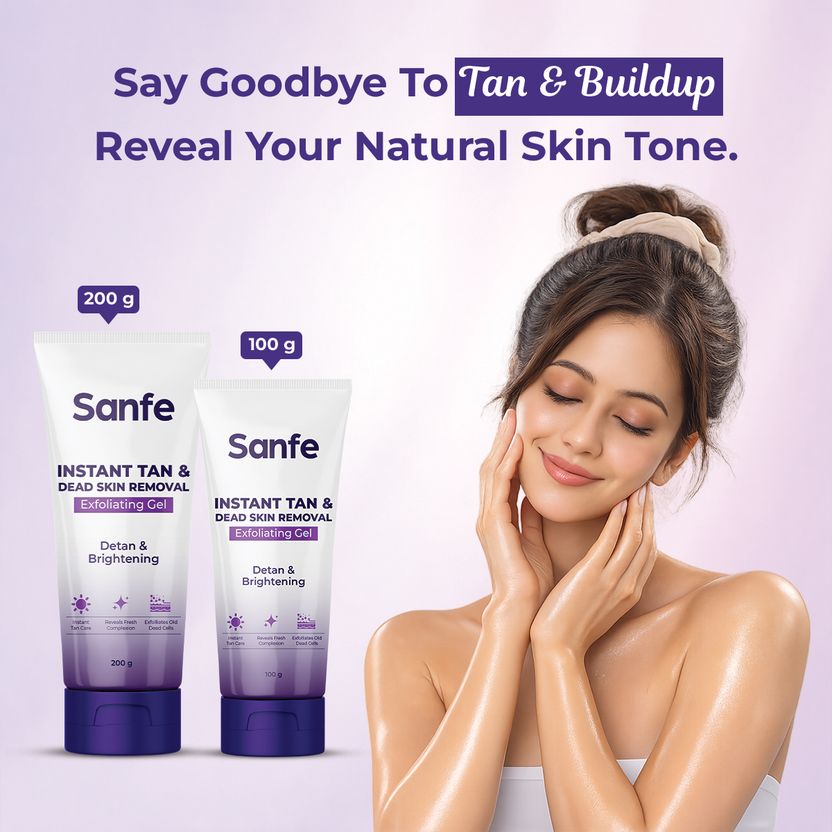Sanfe Instant Tan Removal Exfoliating Gel - Image 6