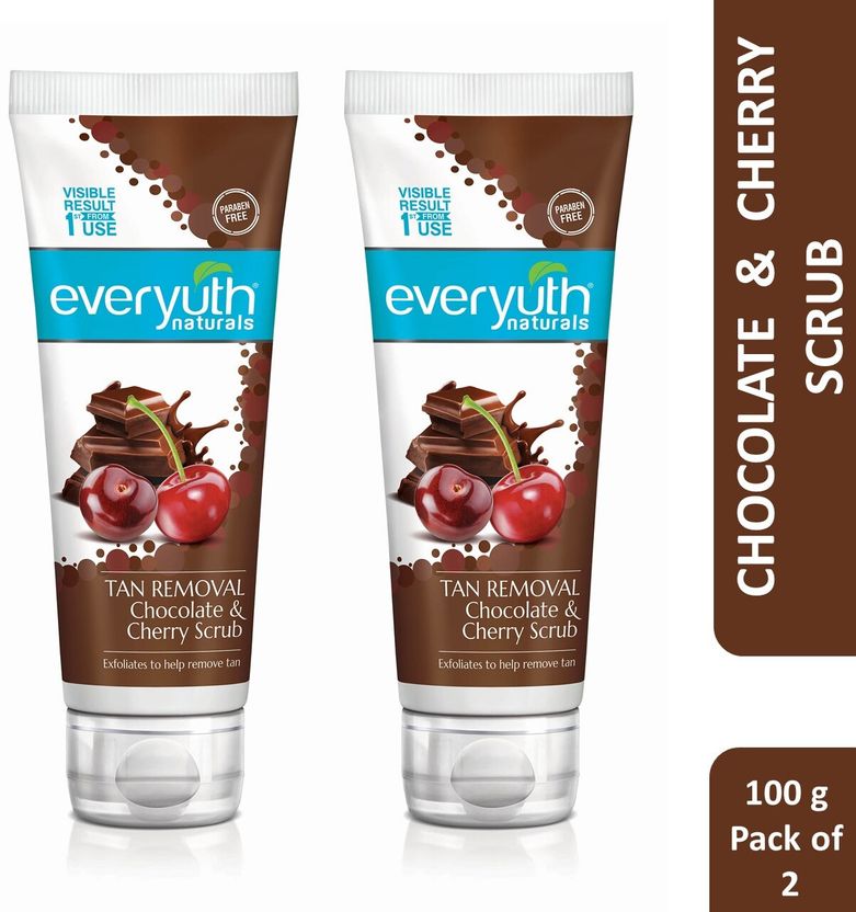 Everyuth Naturals Tan Removal Chocolate & Cherry 50g - Image 3