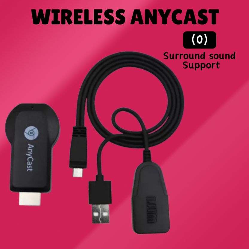 FRONY AnyCast Wireless Wi-Fi Dongle for TV 4K - Image 1