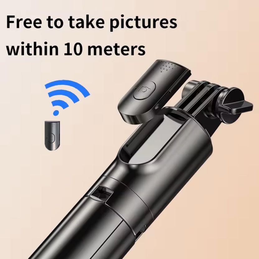 Hold 63" Selfie Stick Tripod with Fill Light - Image 4