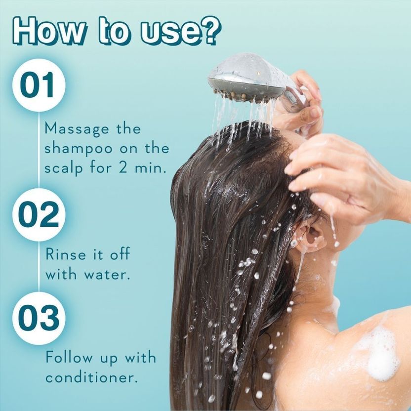 WishCare Hydrating Anti Dandruff Shampoo 120 ml - Image 8