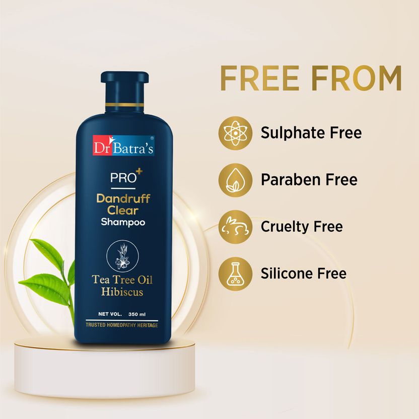 Dr Batra's PRO+ Dandruff Clear Shampoo 350ml - Image 10